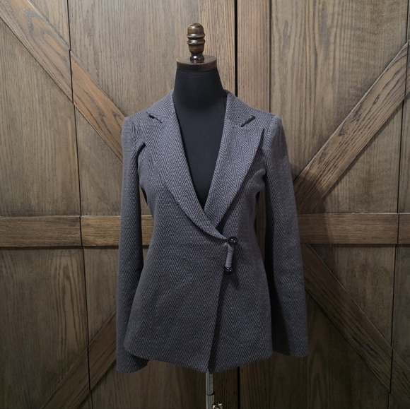 Armani Collezioni Jackets & Blazers - Armani Collezioni Charcoal Blazer